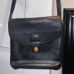 Vintage 1990s Leather Coach Crossbody
